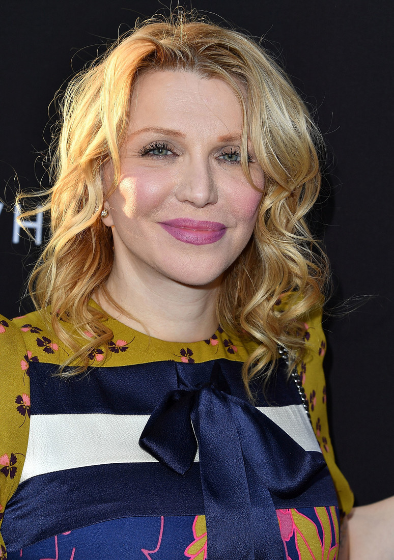 LOS ANGELES, CA - MARCH 30: Courtney Love arrives at the Premiere Of Netflix's "13 Reasons Why" at Paramount Pictures on March 30, 2017 in Los Angeles, California. (Photo by Steve Granitz/WireImage)