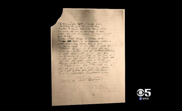 Letter Allegedly Written By 1962 Alcatraz Island Escapee Surfaces